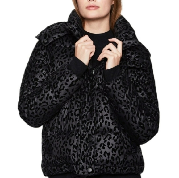 BCBG Generation Hooded Midweight Puffer Jacket S - Picture 13 of 13